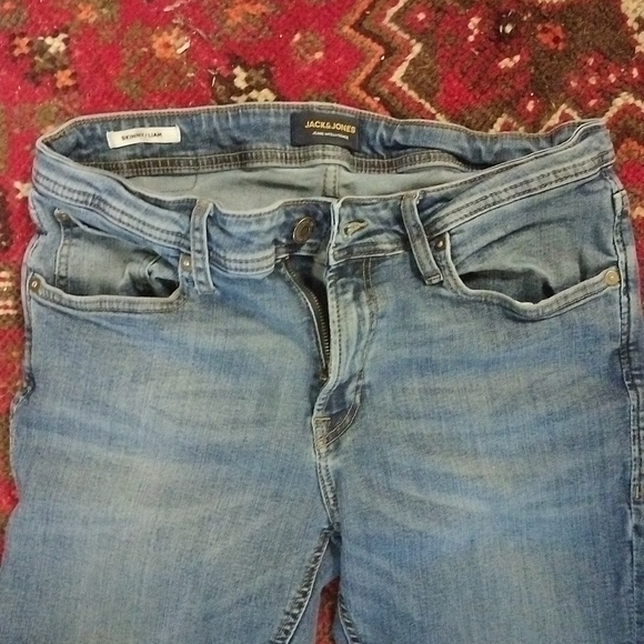 Jack and Jones Liam Skinny Jeans Size 33 x 32 - Picture 3 of 7